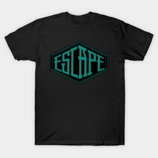 Escape logo style Green colour 3 T-Shirt